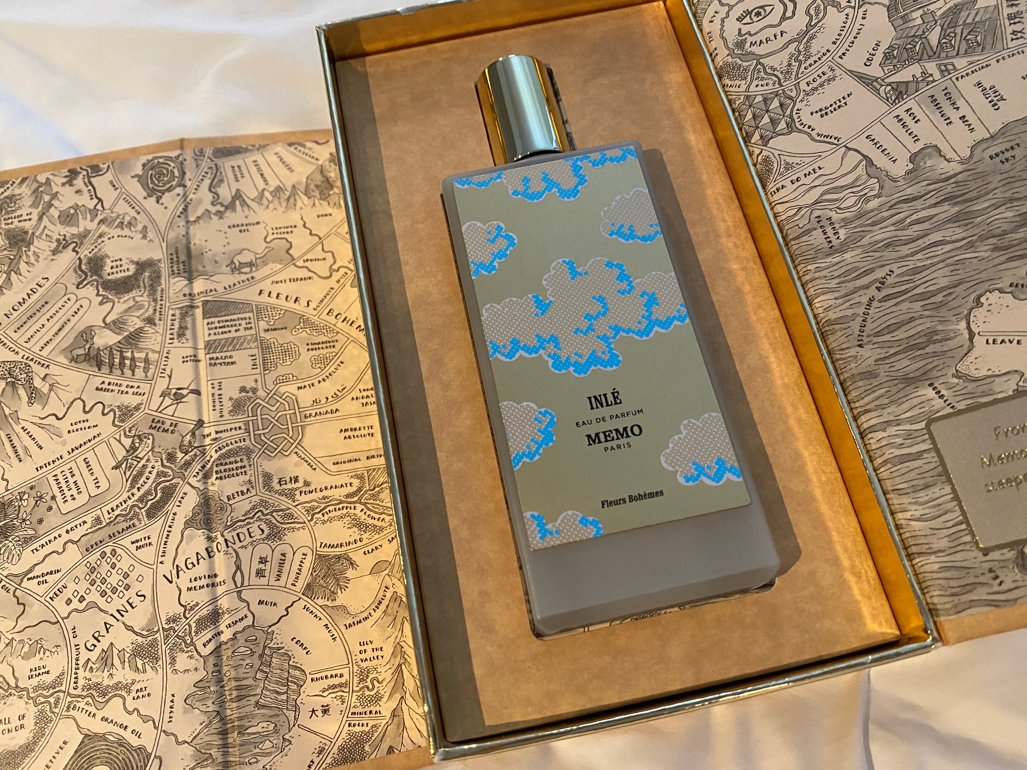 MEMO PARIS / INLÉ オードパルファム30ml おまけ付き Inlé Eau de Parfum - Osmanthus, Jasmine, Maté 30 ml Niche
