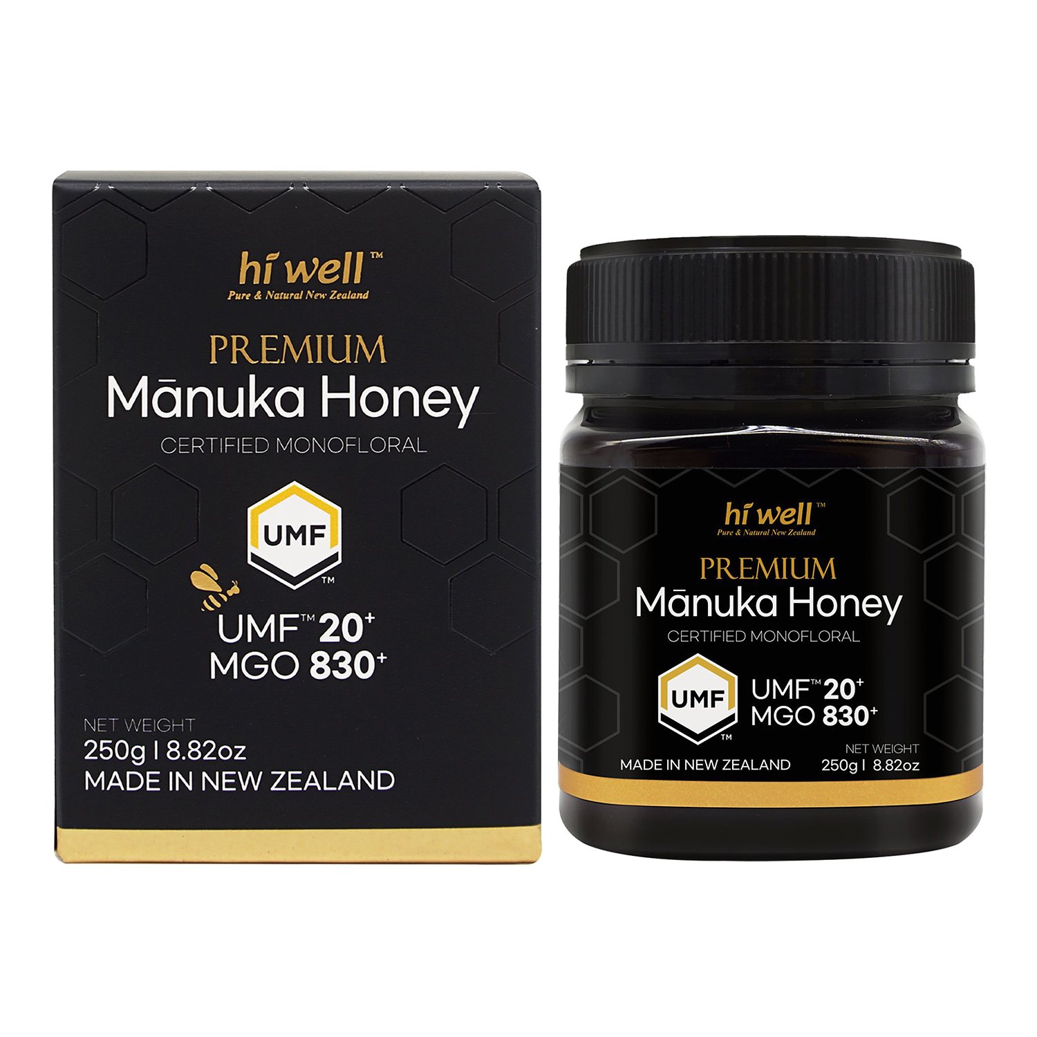 PREMIUM MANUKA HONEY UMF20+(MGO830+) 蜂蜜 250g