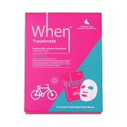 WHEN TRAVELMATE SOOTHING REFRESH MASK PACK 舒缓面膜(5片)
